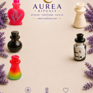 Frascos Artesanais para Óleos – Peça Única
