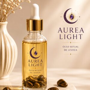 AUREA LIGHT – Óleo Ritual de Leveza | 10 ml