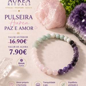 Pulseira AUREA Paz e Amor