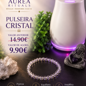 Pulseira Cristal de Rocha
