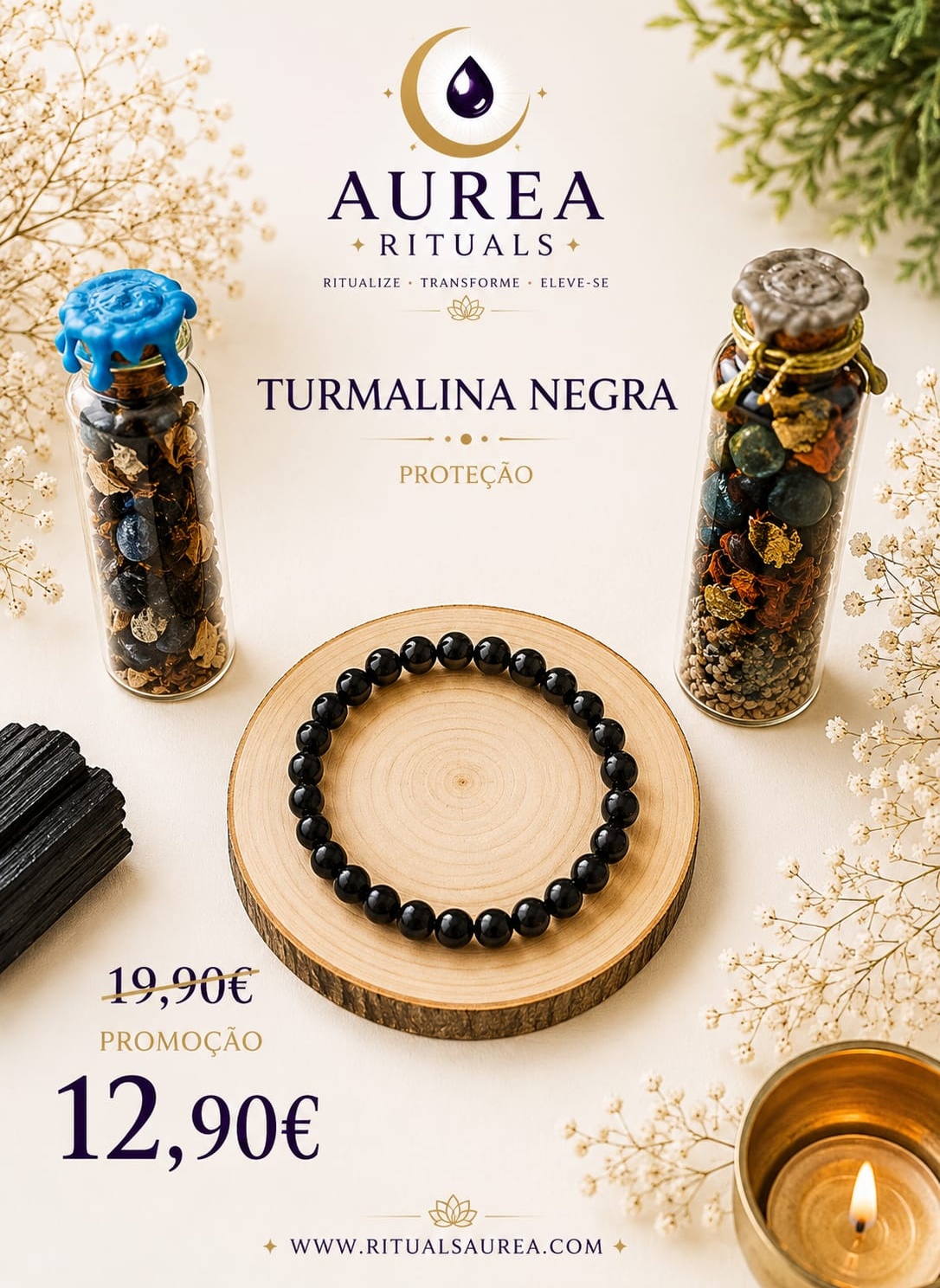 Turmalina Negra  Proteção